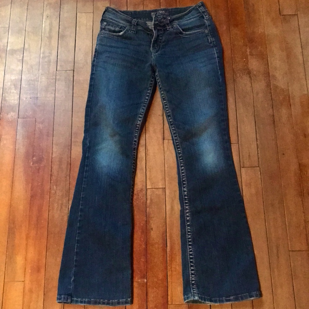 Silver jeans